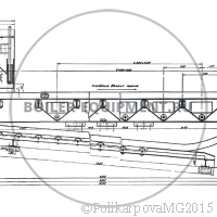 Чертеж топки ТЧЗМ-2-2,7/8,0 вид 2